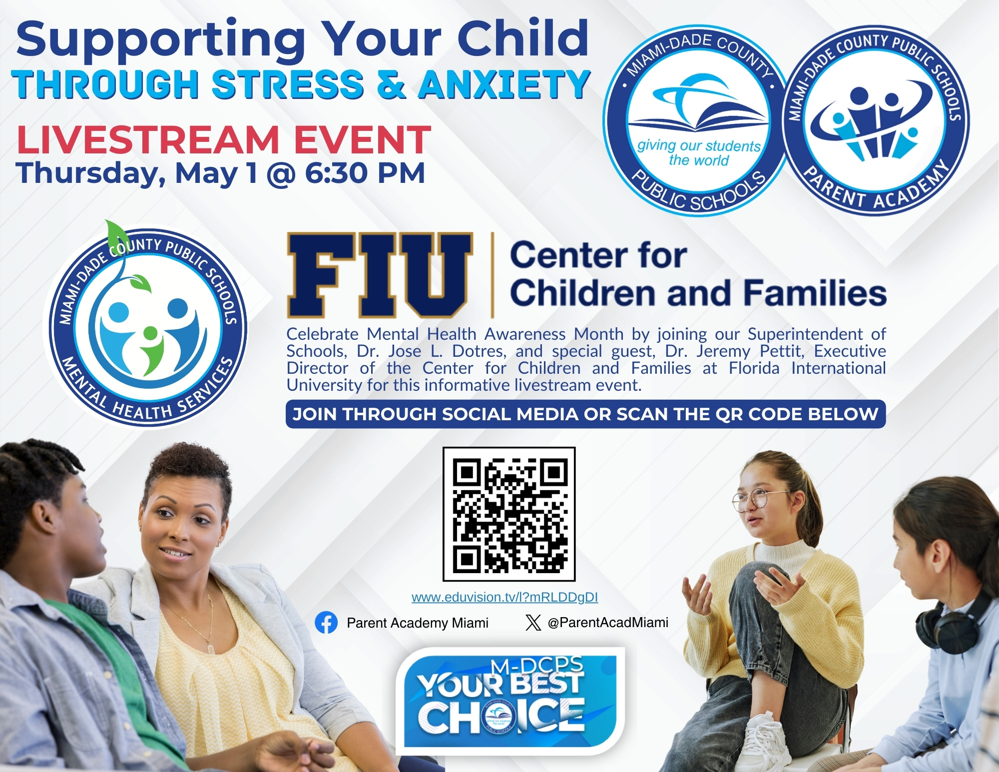 Supporting Your Child Through Stress & Anxiety Livestream